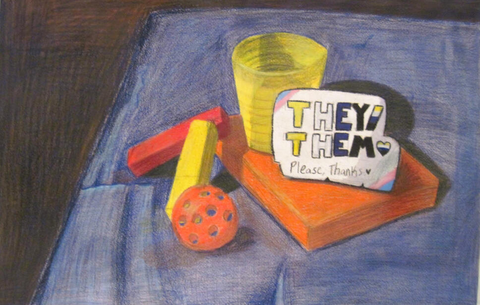 Assorted color items